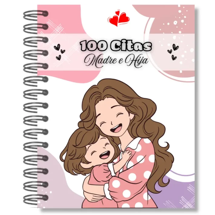 Agenda 100 citas Madre e Hija-Diseño 1