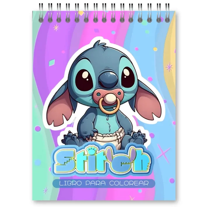 Croquera Stich para colorear